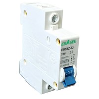 Siguranta automata tip intreruptor 1P, 16A, 250V, EBS1Z-63, Ebasee - 3