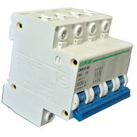 Siguranta automata tip intreruptor 4P, 63A, 1000V, EBS1Z-63, Ebasee - 3