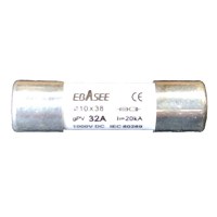 Siguranta fuzibila, 10x38mm, cilindrica pentru sisteme solare gPV, 32A, 1000V, Ebasee - 2