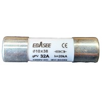 Siguranta fuzibila, 10x38mm, cilindrica pentru sisteme solare gPV, 32A, 1000V, Ebasee - 3