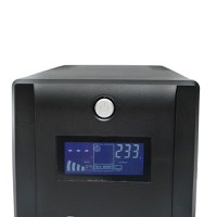 UPS 1000VA/600W cu baterii 2x7.5Ah si 4 prize shuko, LCD, USB, Cod: BK69766, Brand: BRECKNER GERMANY - 6