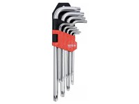 YATO Set de chei Torx 9 piese T10-T50 CrV - 1