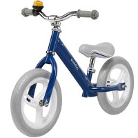 Bicicleta fara pedale Nils, Skiddou, Denim, Diverse culori - 1