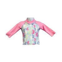 Bluza Copii Maneca Lunga, Anti-Iritatii, Protectie Soare UPF50+, Sea Horse, Marimea 0 - 1