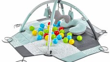 Centru de joaca cu bile BabyJem Toy Ball Play Mat, Diverse culori