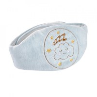 Centura anticolici cu samburi de cirese Sleepy Cloud, Bleu - 1