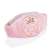 Centura anticolici cu samburi de cirese Sleepy Cloud, Roz - 1