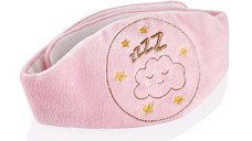 Centura anticolici cu samburi de cirese Sleepy Cloud, Roz