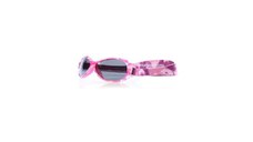 Ochelari de Soare pentru Bebelusi, 0-2 ani, Retro, Oval Pink Diva