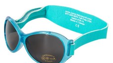 Ochelari de Soare pentru copii, 2-5 ani, Retro, Oval Aqua