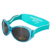 Ochelari de Soare pentru copii, 2-5 ani, Retro, Oval Aqua - 1