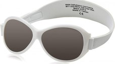 Ochelari de Soare pentru copii, 2-5 ani, Retro, Oval White