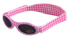 Ochelari de Soare pentru Copii, Bubzee, 2-5 ani, Pink Check