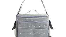 Rucsac multifunctional 5 in 1 geanta bebe, 37x18x31 cm, Diverse culori