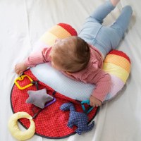 Salteluta de joaca bebe BabyJem Toy Educational Pillow - 1