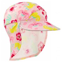 Sapca protectie soare cu protectie gat, Floral Pink, Diverse marimi - 1