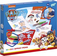 Set creativ de desenat cu sabloane si carioci spray cu Patrula Catelusilor, Paw Patrol - 1