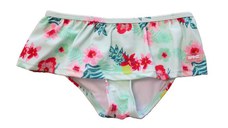 Slip copii - Chilotei pentru Inot, Protectie Soare UPF50+, Floral Mint, Marimea 0