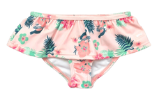 Slip copii - Chilotei pentru Inot, Protectie Soare UPF50+, Floral Pink, Diverse marimi