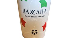 Bazzara 8oz pahare carton 220 ml set 50 buc