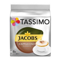 Capsule cafea Jacobs Tassimo Cappuccino 8 bauturi - 1