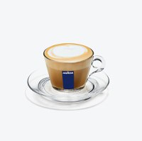 Lavazza cesti sticla Cappuccino si farfurii set 12 buc - 1