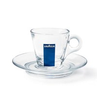 Lavazza cesti sticla Espresso si farfurii set 12 buc - 1