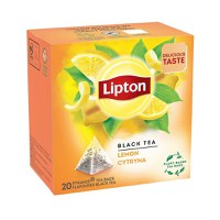 Lipton Lemon Black Tea ceai piramida 20 buc - 1