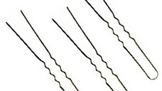 Ace Par Ondulate Maro cca. 180g/ aprox. 215 buc. - Prima Ball Pointed Hair Pins Waved 55 mm