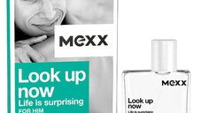 Apa de Toaleta Mexx Look Up Now For Him, Barbati, 30ml