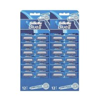 Aparat de Ras cu 2 Lame - Gillette Blue II Chromium, 24 buc - 1