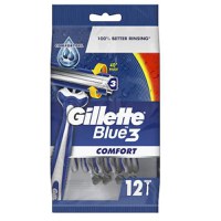 Aparat de Ras cu 3 Lame - Gillette Blue 3 Comfort, 12 buc - 1