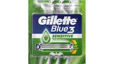 Aparat de Ras cu 3 Lame - Gillette Blue 3 Sensitive, 3 buc