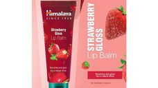 Balsam de Buze - Himalaya Strawberry Gloss Lip Balm, 10 g