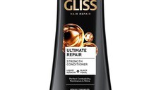 Balsam Fortifiant pentru Par Foarte Deteriorat si Uscat - Schwarzkopf Gliss Hair Repair Ultimate Repair Strength Conditioner for Heavily Damaged, Dry Hair, 200 ml