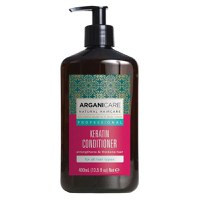 Balsam Fortifiant si Nutritiv cu Keratina pentru Par Deteriorat si Tratat Chimic si Termic Arganicare, 400ml - 1