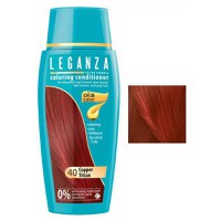 Balsam Nuantator Rosa Impex Leganza, nuanta 40 Copper Titian, 150ml - 1