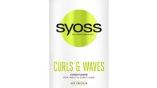 Balsam pentru Par Cret sau Ondulat - Syoss Professional Performance Japanese Inspired Curls & Waves Conditioner for Wavy & Curly Hair, 440 ml