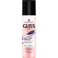 Balsam Spray Reparator pentru Par Deteriorat si Varfuri Despicate - Schwarzkopf Gliss Hair Repair Split Ends Miracle Express-Repair-Conditioner for Damaged Hair &amp; Split Ends, 200 ml - 1