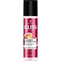 Balsam Spray Reparator pentru Par Vopsit, Nuantat sau cu Suvite - Schwarzkopf Gliss Hair Repair Colour Perfector Express-Repair-Conditioner for Coloured, Highlighted Hair, 200 ml - 1