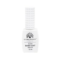 Base Coat Silicon, Global Fashion, Soack-off, 12 ml, transparent - 1