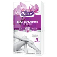 Benzi Depilatoare pentru Corp cu Extract de Orhidee Farmec, 14 buc - 1