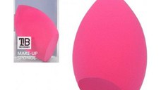 Burete pentru Machiaj Roz Oblic - Mimo Makeup Sponge Olive Oblique Pink 38 x 65 mm, 1 buc