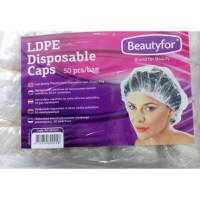 Casti Dus de Unica Folosinta - Beautyfor Disposable Shower Caps, 50 buc - 1