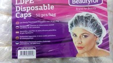 Casti Dus de Unica Folosinta - Beautyfor Disposable Shower Caps, 50 buc