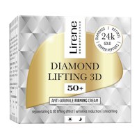 Crema anti-rid cu efect de fermitate 50+ pentru zi si noapte Lirene Diamond Lifting 3D, 50ml - 1