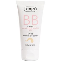 Crema BB pentru Tenul Normal, Uscat si Sensibil - Ziaja BB Cream Normal, Dry &amp; Sensitive Skin, SPF 15, nuanta Natural, 50 ml - 1