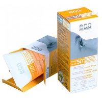 Crema Bio pentru Protectie Solara Inalta SPF 50 Nuantata Eco Cosmetics, 75ml - 1