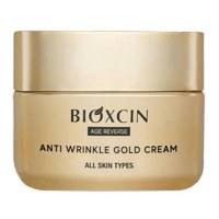 Crema Bioxcin anti-imbatranire multi-activa, imbogatita cu proteina de matase si aur de 24 Karate, 50 ml - 1