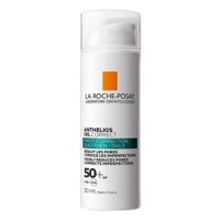 Crema cu protectie solara SPF 50+ pentru fata Anthelios Oil Correct, La Roche-Posay, 50 ml - 1